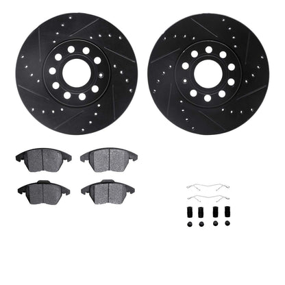 Dynamic Friction Company Disc Brake Kit 8512-74055