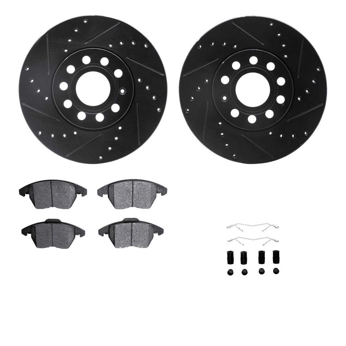 Dynamic Friction Company Disc Brake Kit 8512-74055