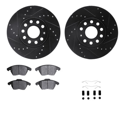 Dynamic Friction Company Disc Brake Kit 8512-74055