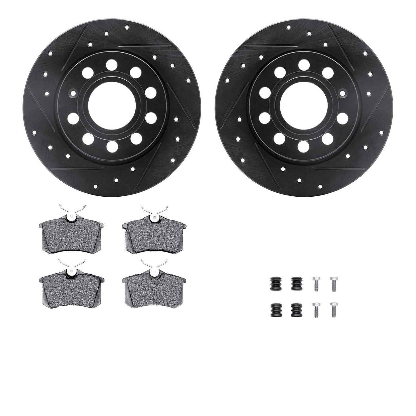 Dynamic Friction Company Disc Brake Kit 8512-74068