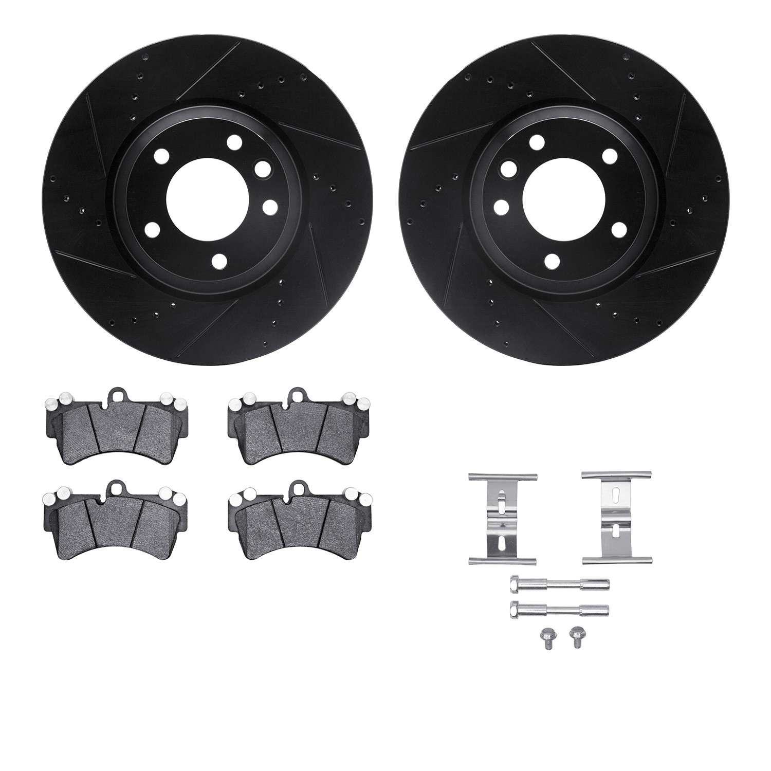 Dynamic Friction Company Disc Brake Kit 8512-74076