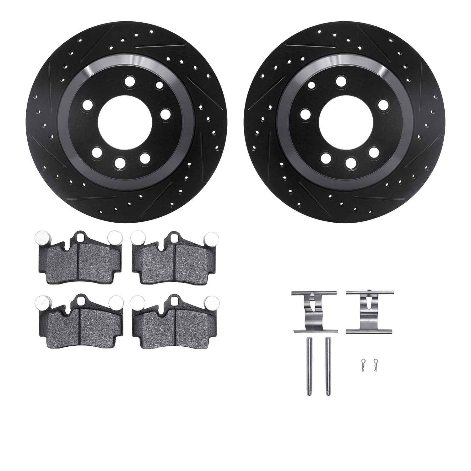 Dynamic Friction Company Disc Brake Kit 8512-74077