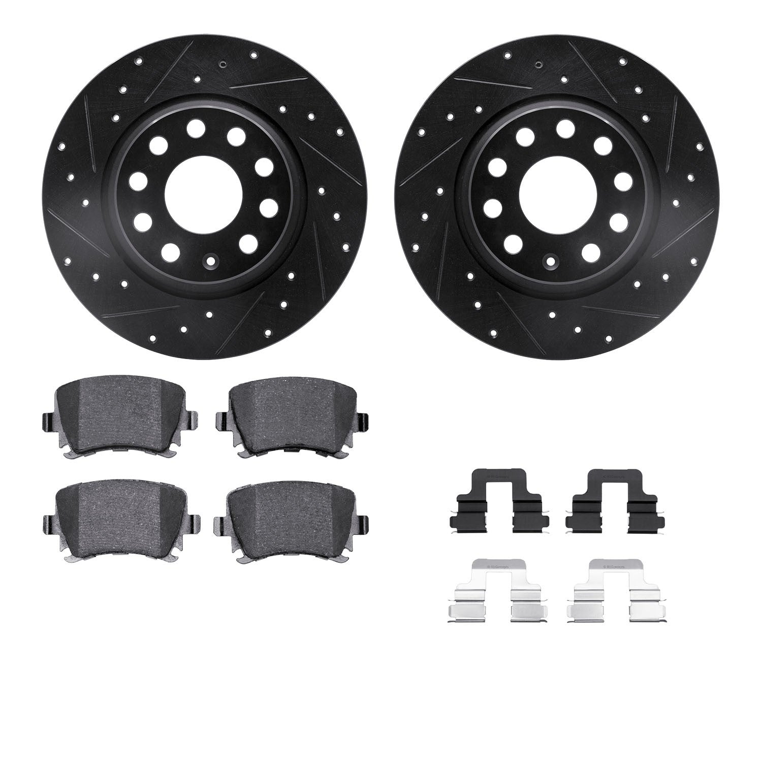 Dynamic Friction Company Disc Brake Kit 8512-74085