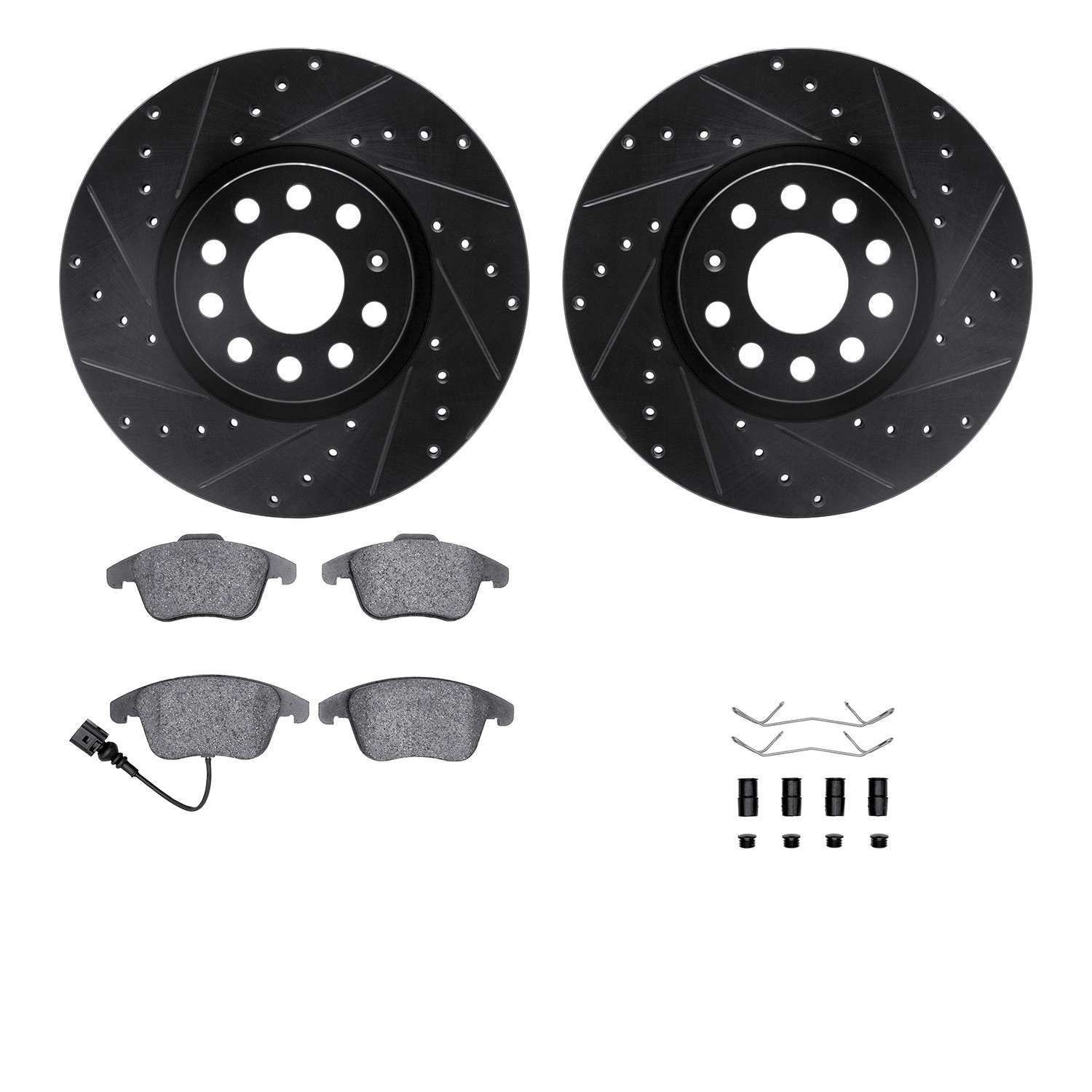 Dynamic Friction Company Disc Brake Kit 8512-74088