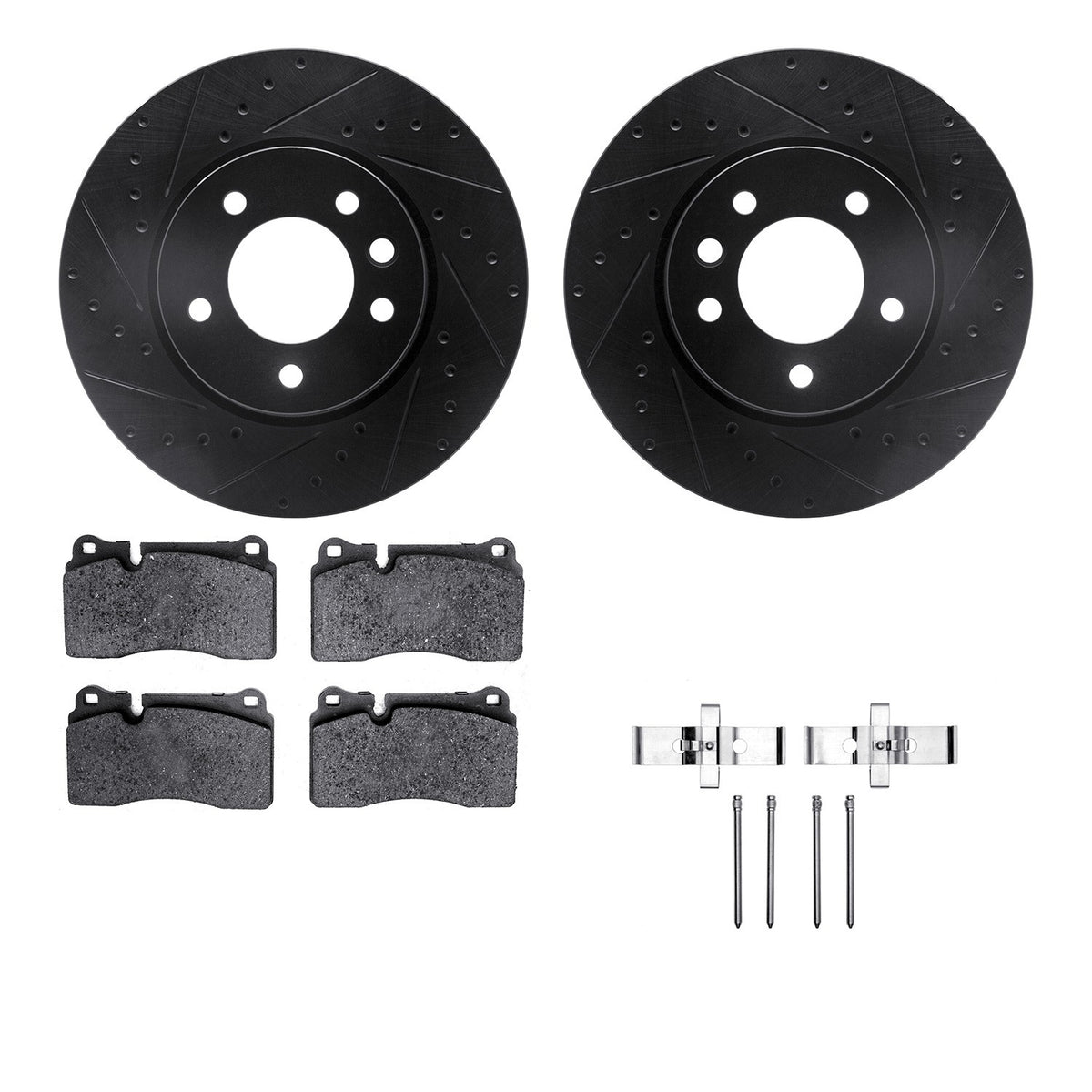 Dynamic Friction Company Disc Brake Kit 8512-74100