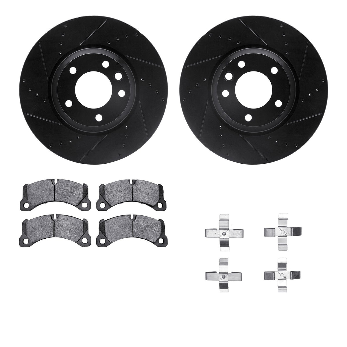 Dynamic Friction Company Disc Brake Kit 8512-74101
