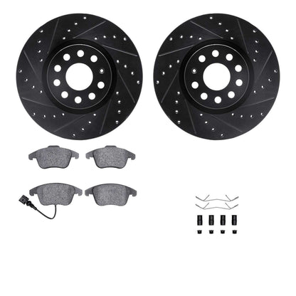 Dynamic Friction Company Disc Brake Kit 8512-74112