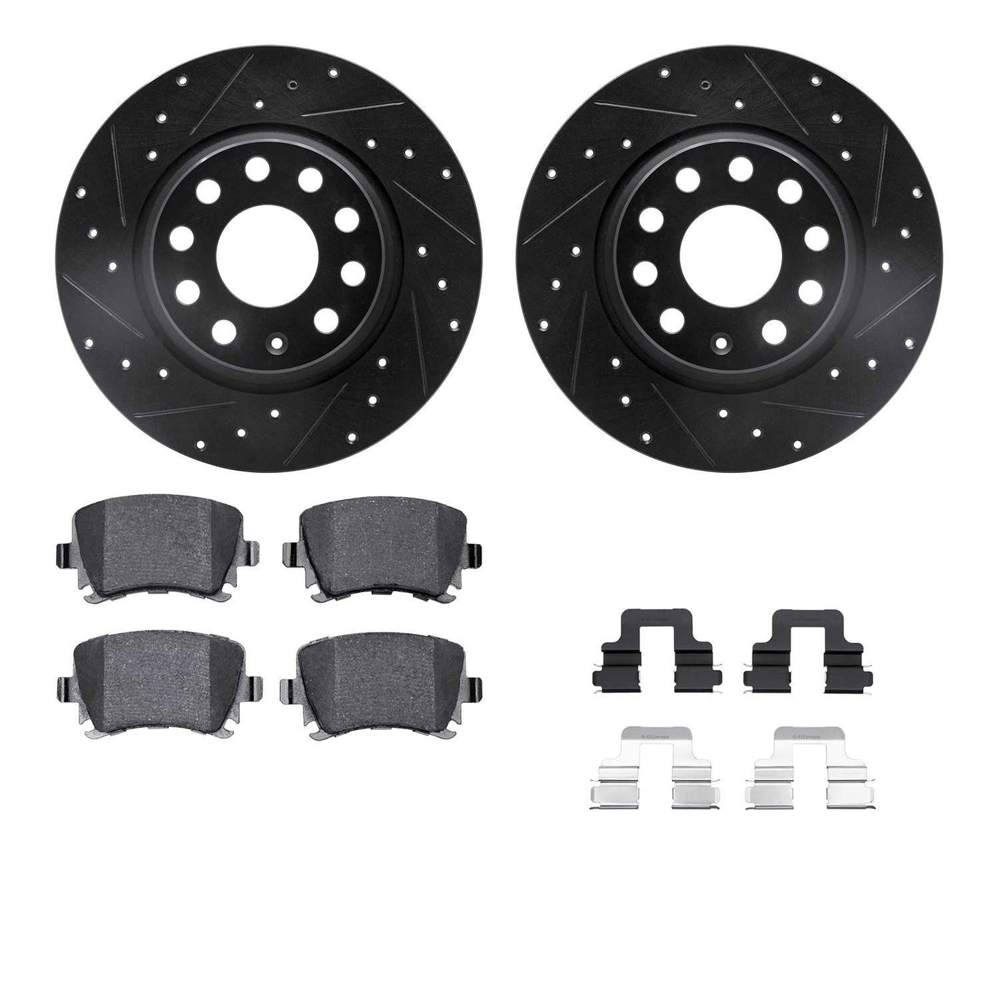Dynamic Friction Company Disc Brake Kit 8512-74113