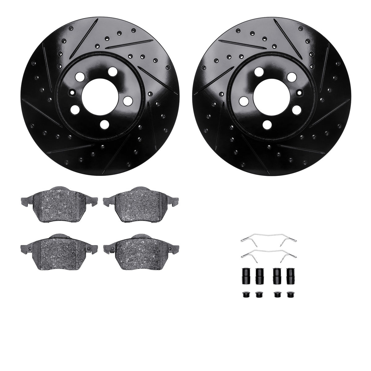 Dynamic Friction Company Disc Brake Kit 8512-74232