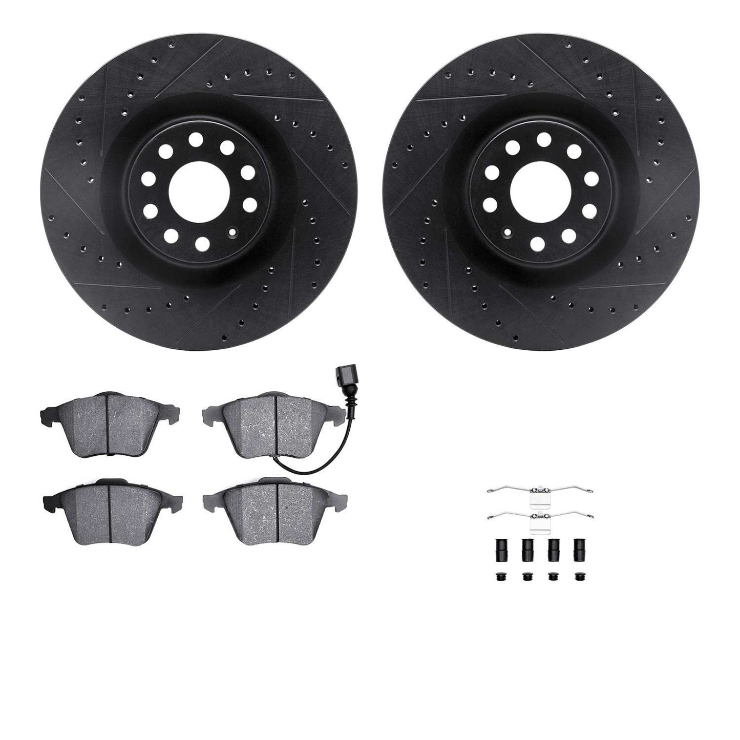 Dynamic Friction Company Disc Brake Kit 8512-74307