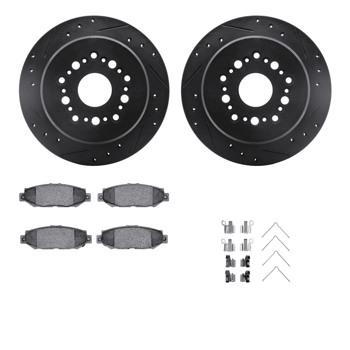 Dynamic Friction Company Disc Brake Kit 8512-75004