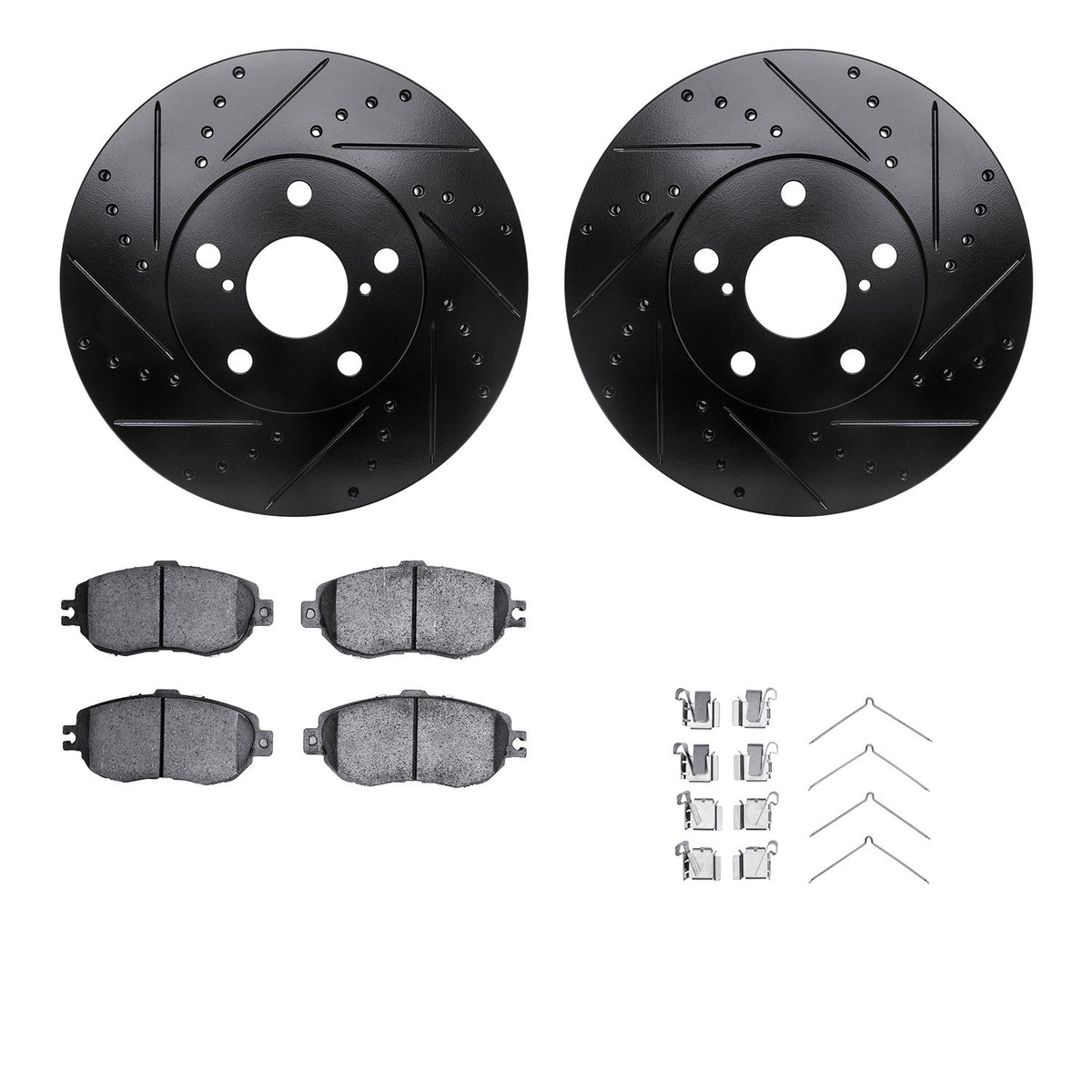 Dynamic Friction Company Disc Brake Kit 8512-75006