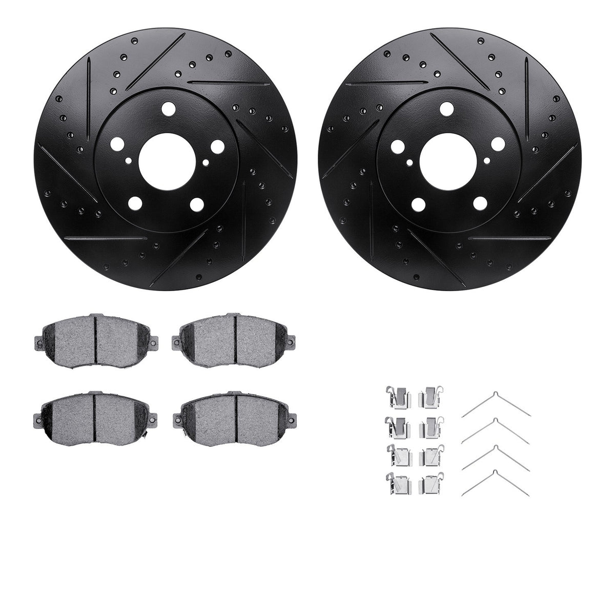 Dynamic Friction Company Disc Brake Kit 8512-75007