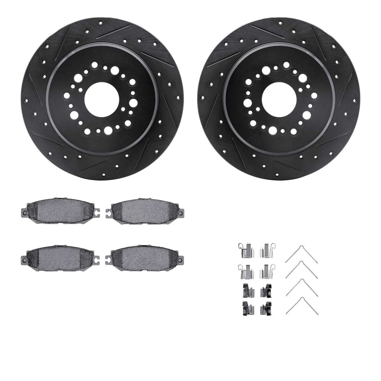 Dynamic Friction Company Disc Brake Kit 8512-75009