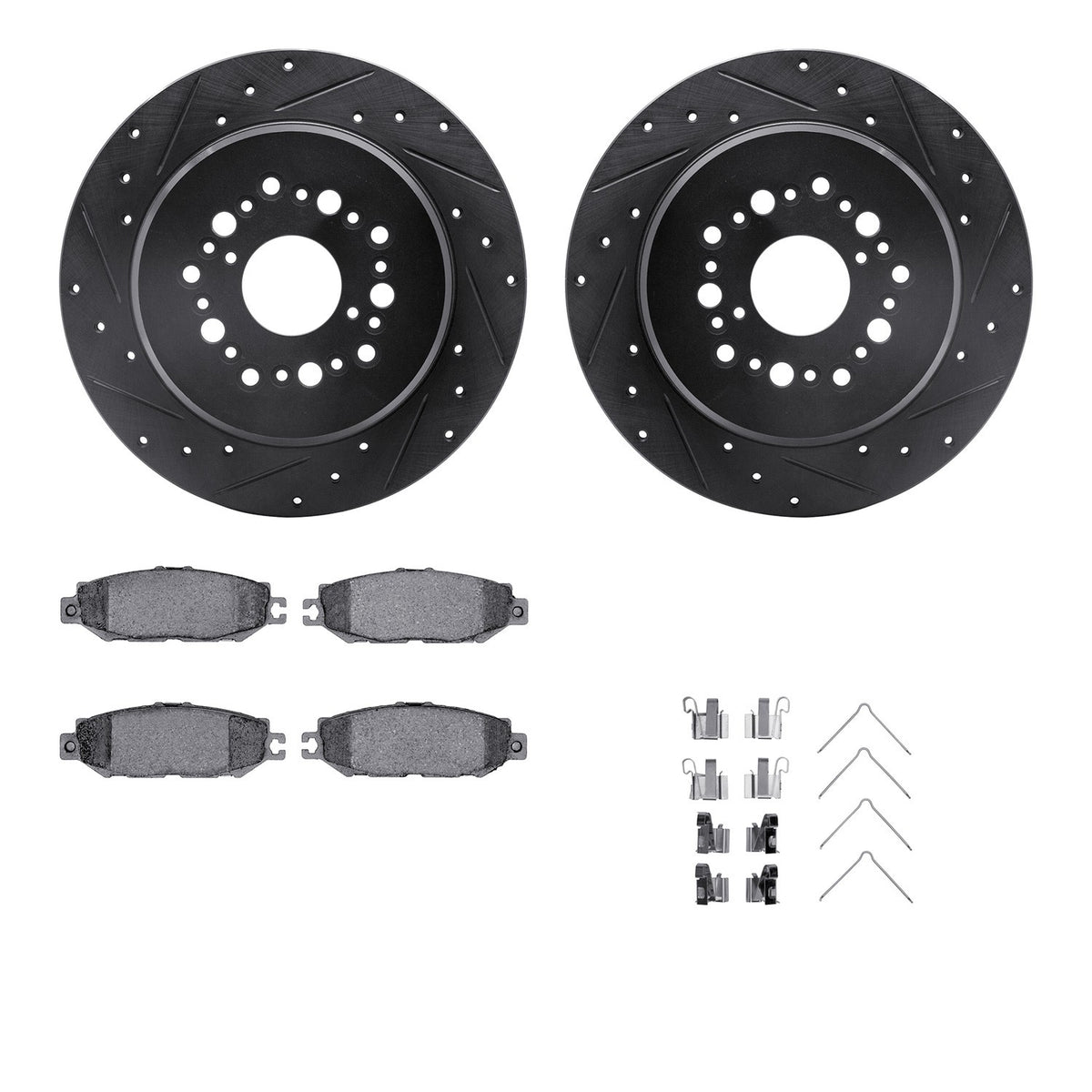 Dynamic Friction Company Disc Brake Kit 8512-75009