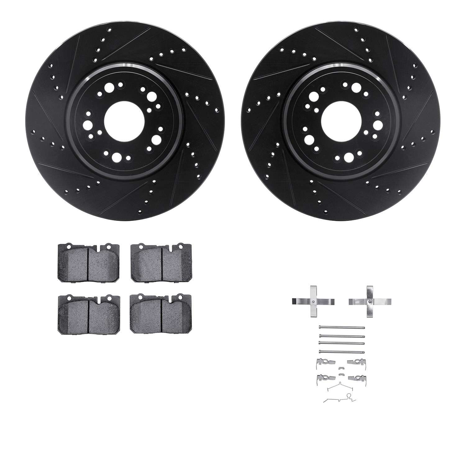 Dynamic Friction Company Disc Brake Kit 8512-75011