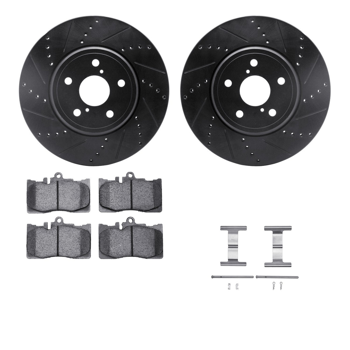 Dynamic Friction Company Disc Brake Kit 8512-75012