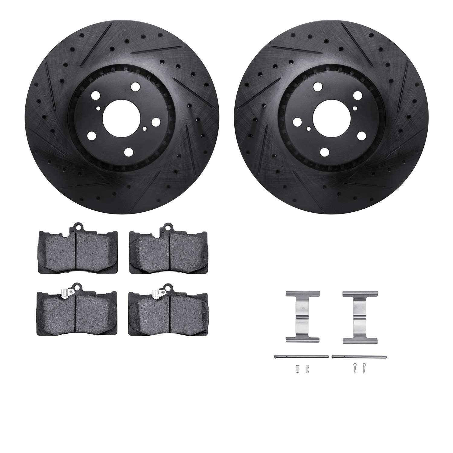 Dynamic Friction Company Disc Brake Kit 8512-75014