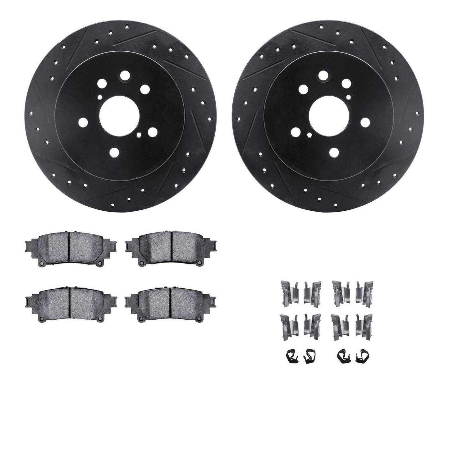 Dynamic Friction Company Disc Brake Kit 8512-75018
