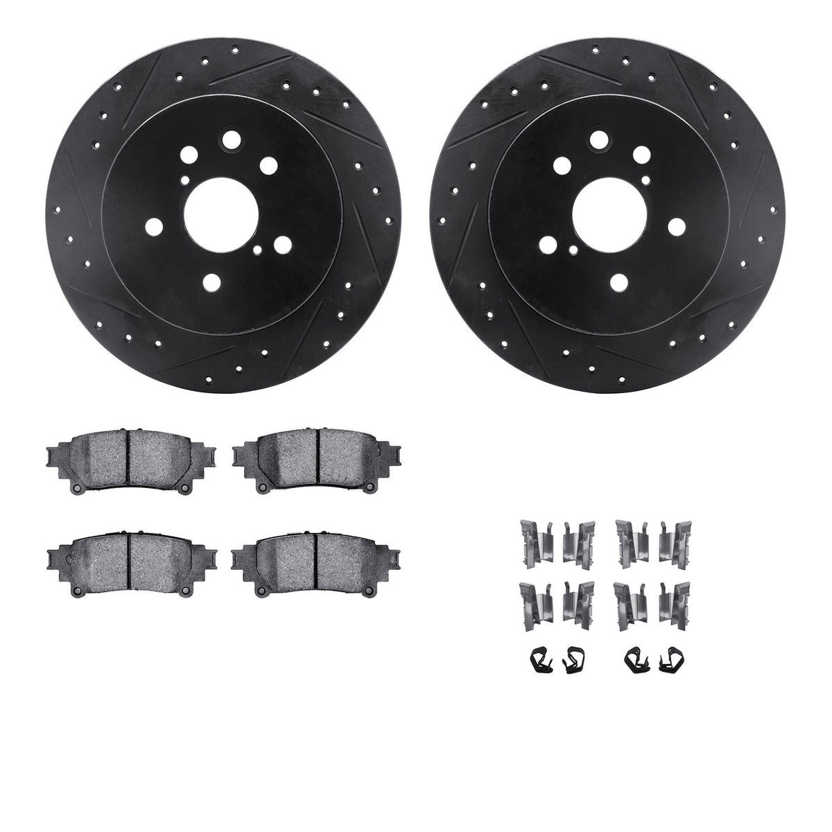 Dynamic Friction Company Disc Brake Kit 8512-75018