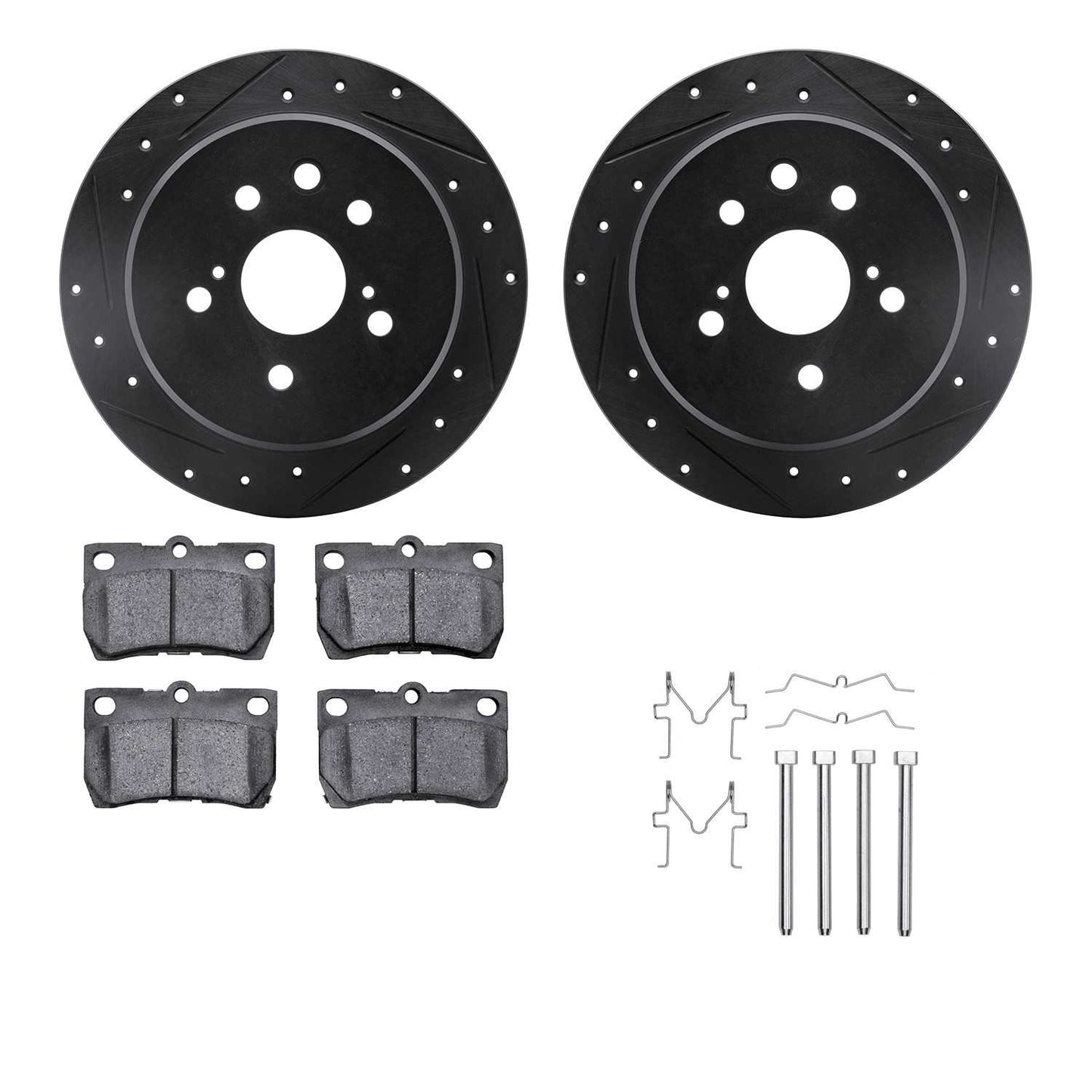 Dynamic Friction Company Disc Brake Kit 8512-75019