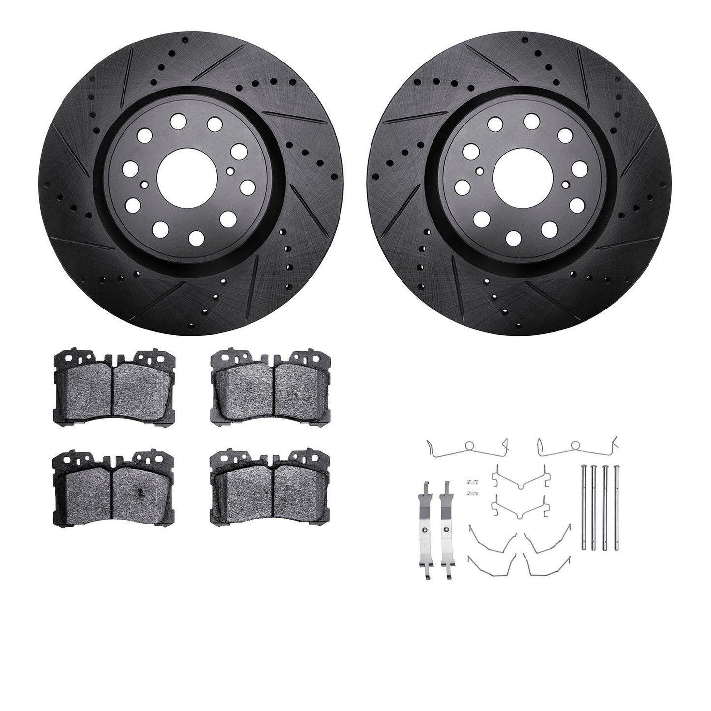 Dynamic Friction Company Disc Brake Kit 8512-75021