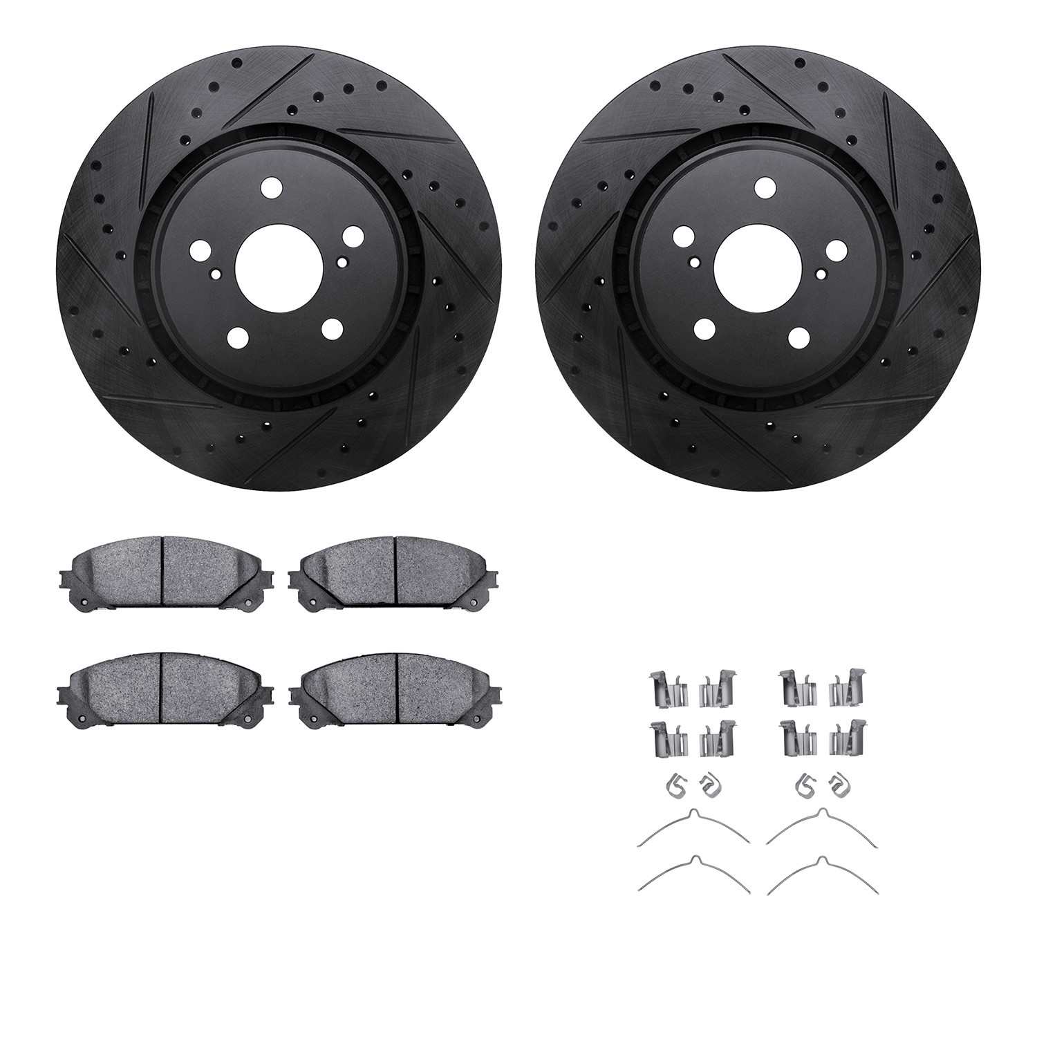 Dynamic Friction Company Disc Brake Kit 8512-75029