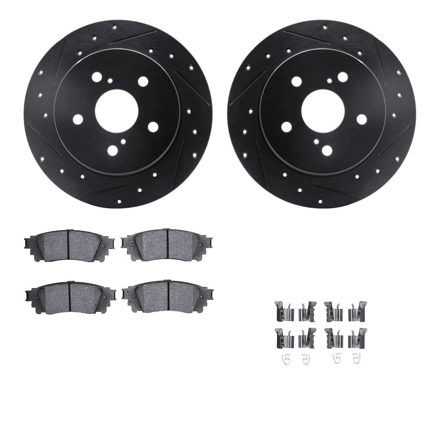 Dynamic Friction Company Disc Brake Kit 8512-75034