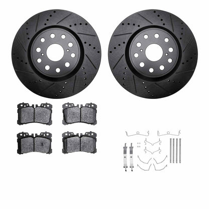 Dynamic Friction Company Disc Brake Kit 8512-75096