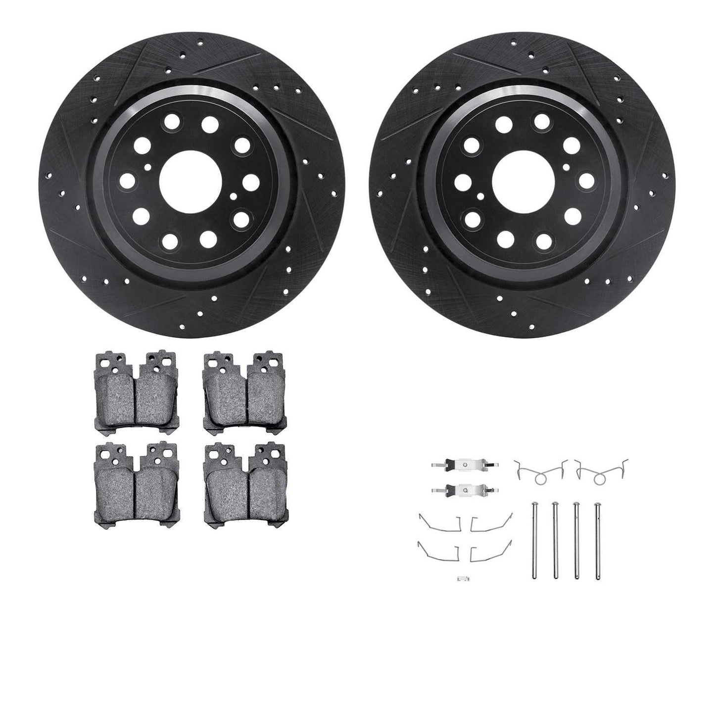 Dynamic Friction Company Disc Brake Kit 8512-75102