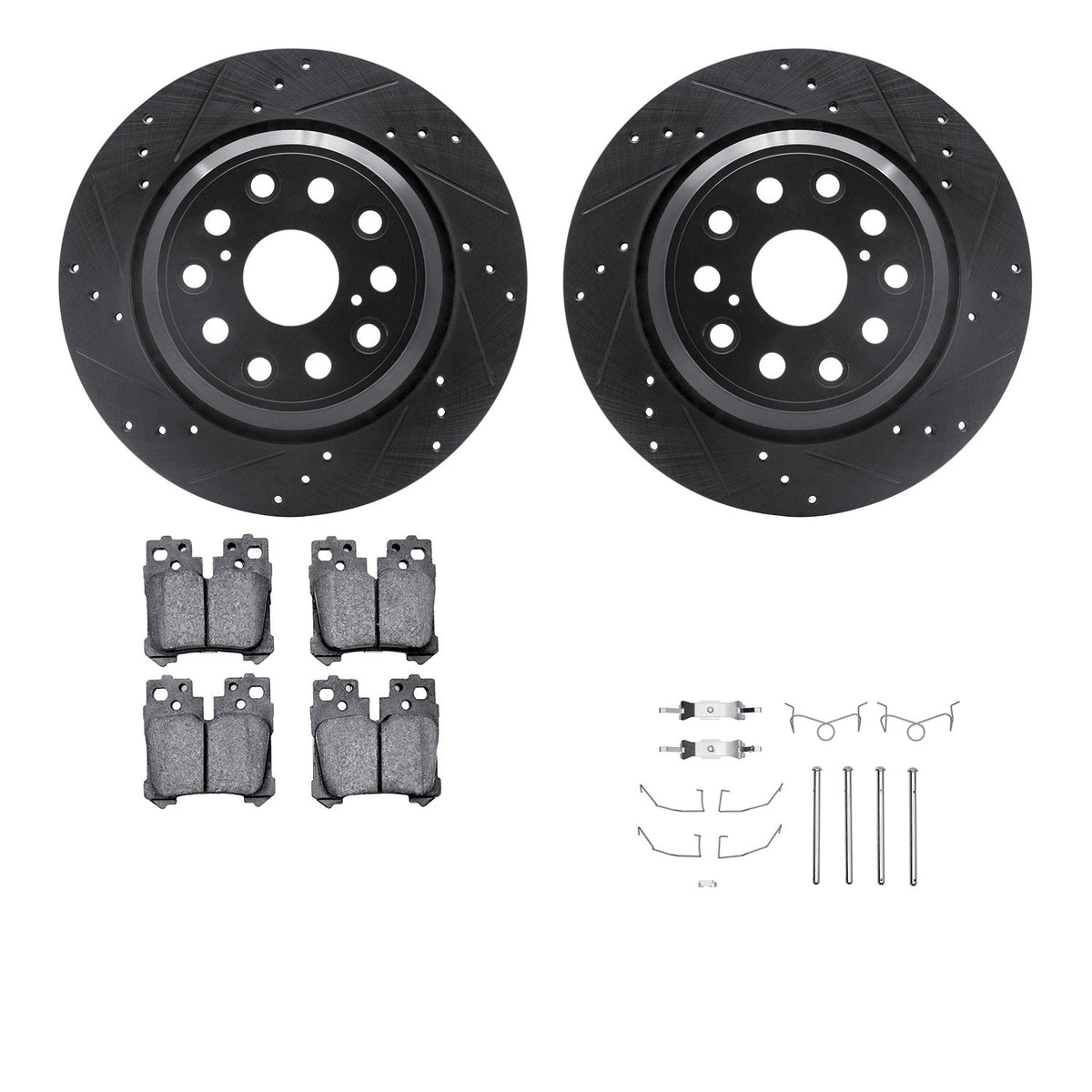 Dynamic Friction Company Disc Brake Kit 8512-75102