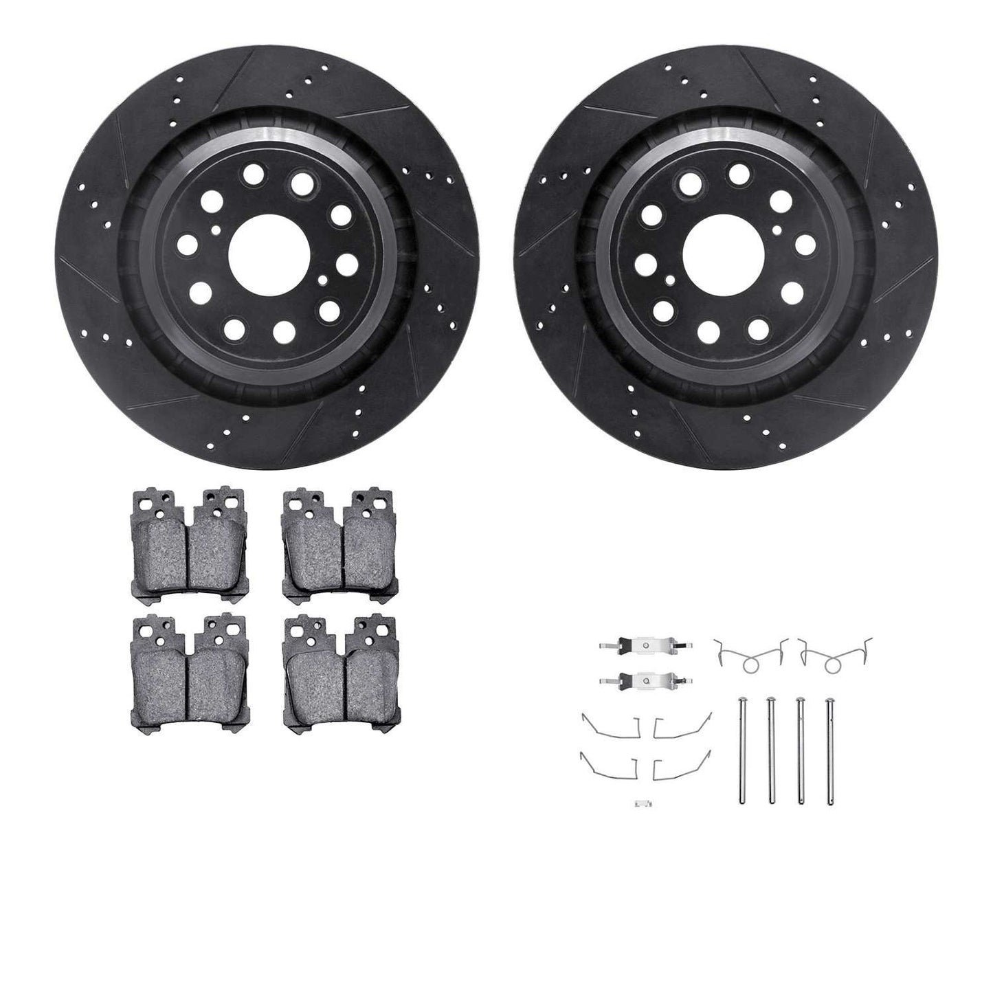 Dynamic Friction Company Disc Brake Kit 8512-75116