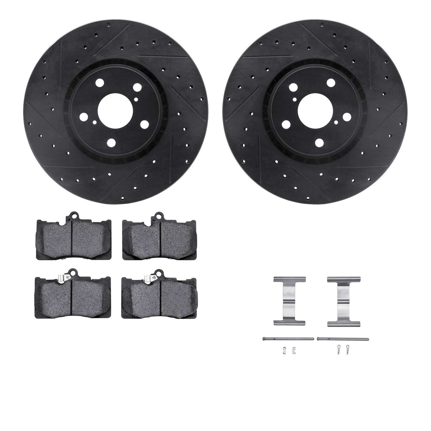 Dynamic Friction Company Disc Brake Kit 8512-75119