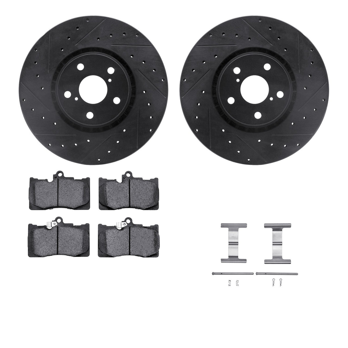Dynamic Friction Company Disc Brake Kit 8512-75119