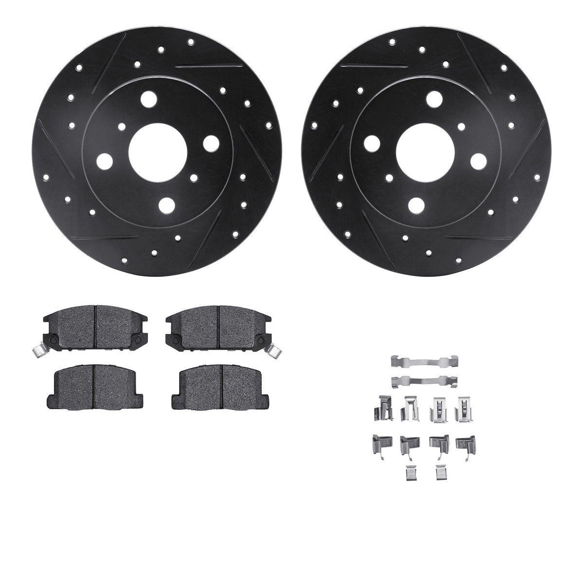 Dynamic Friction Company Disc Brake Kit 8512-76026