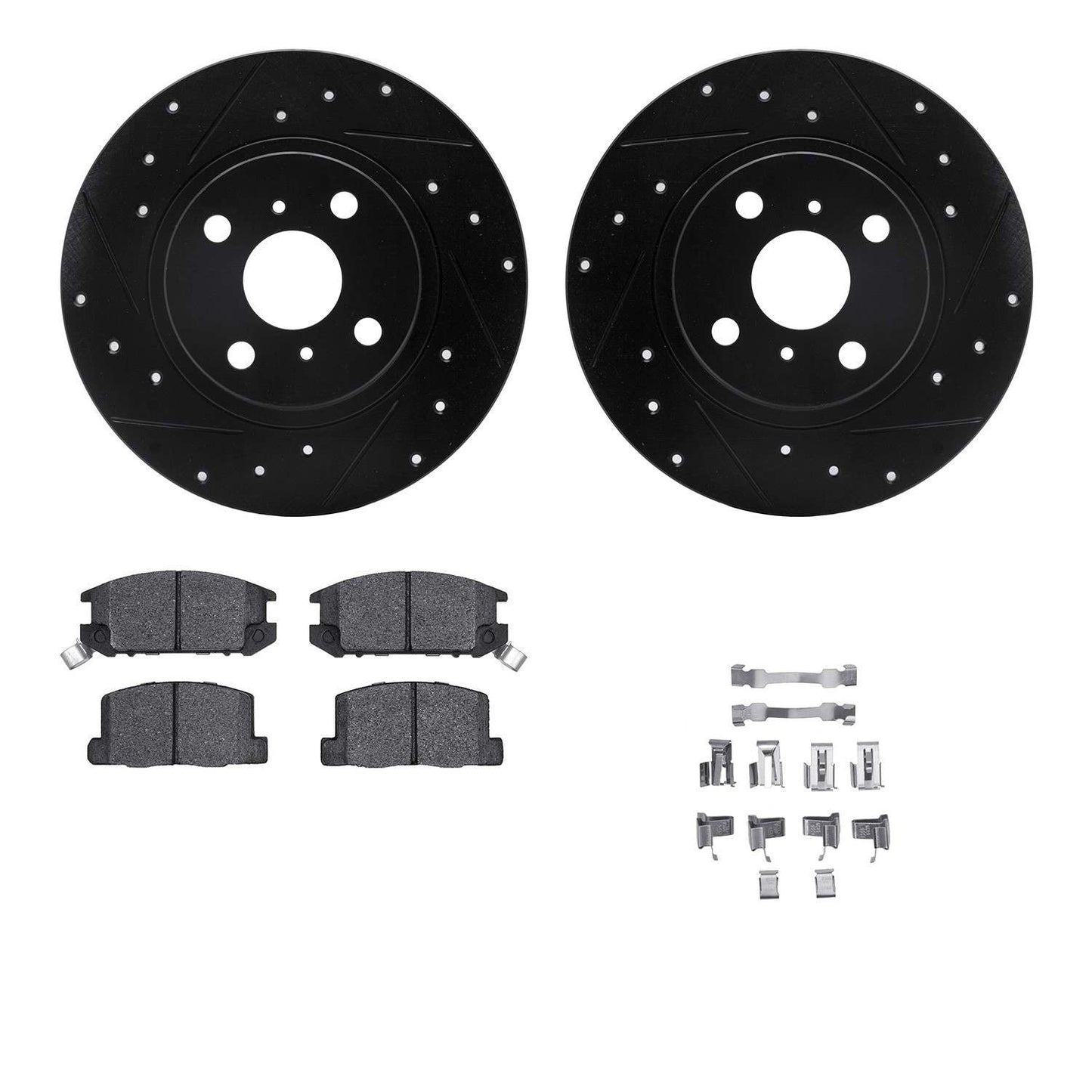 Dynamic Friction Company Disc Brake Kit 8512-76033