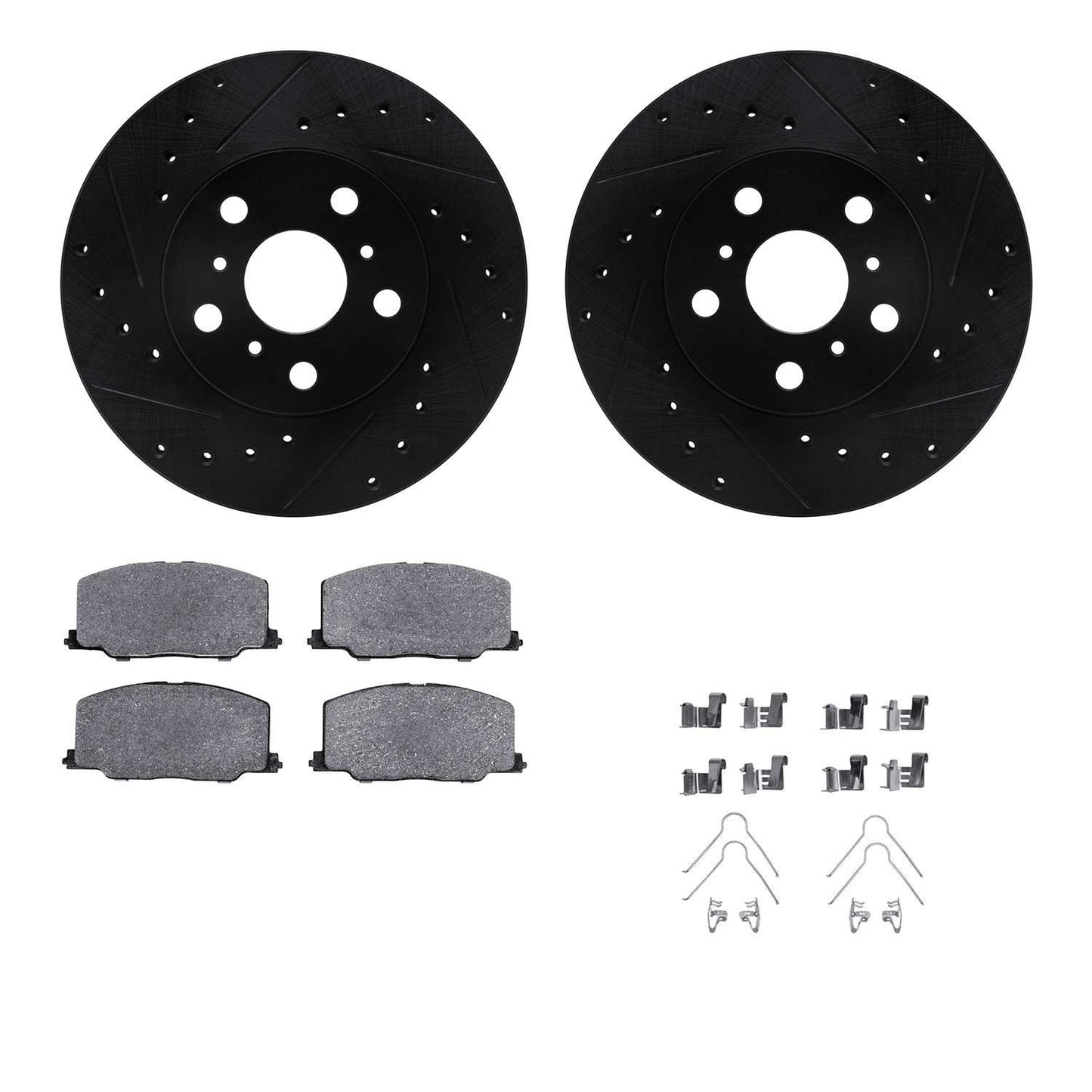 Dynamic Friction Company Disc Brake Kit 8512-76036