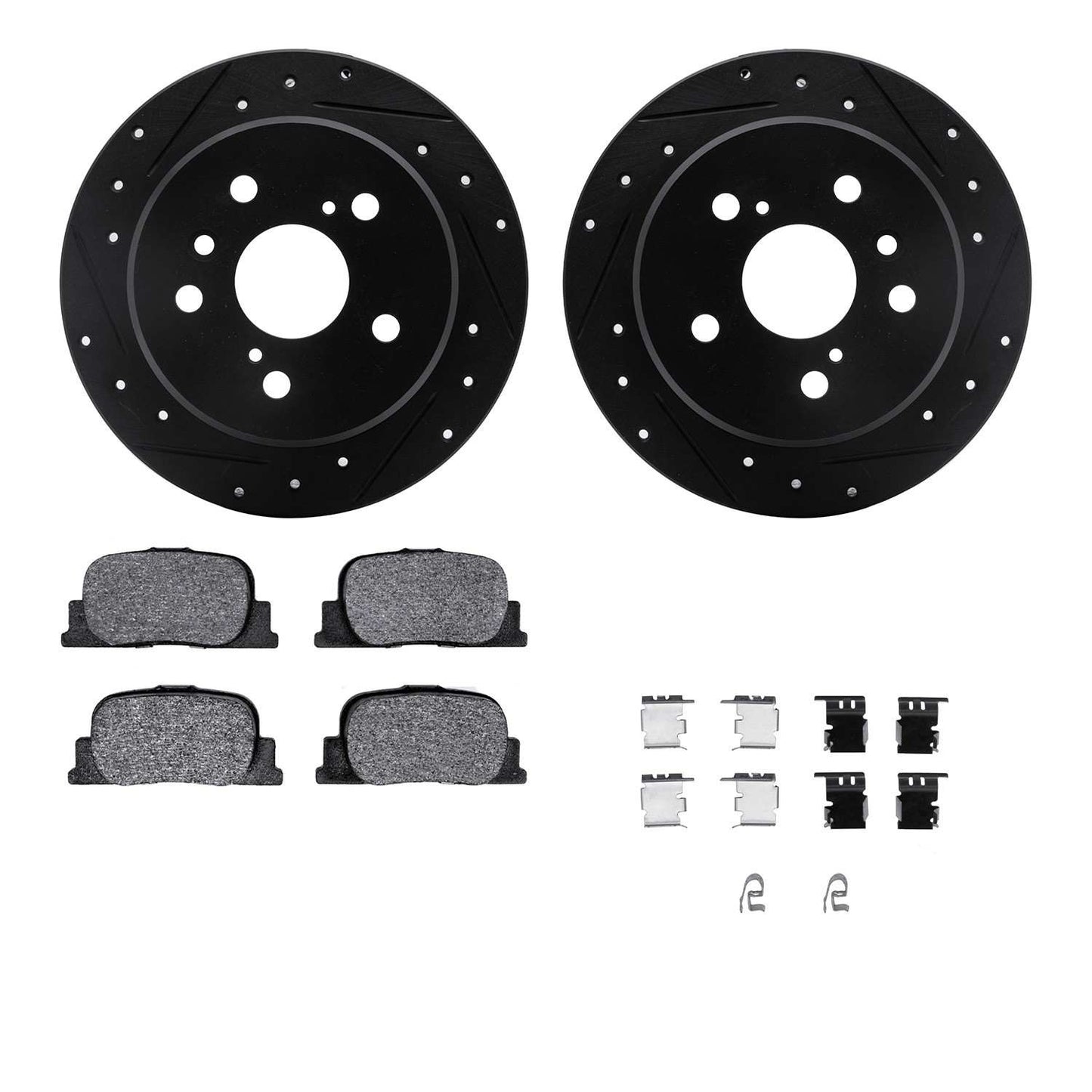 Dynamic Friction Company Disc Brake Kit 8512-76059
