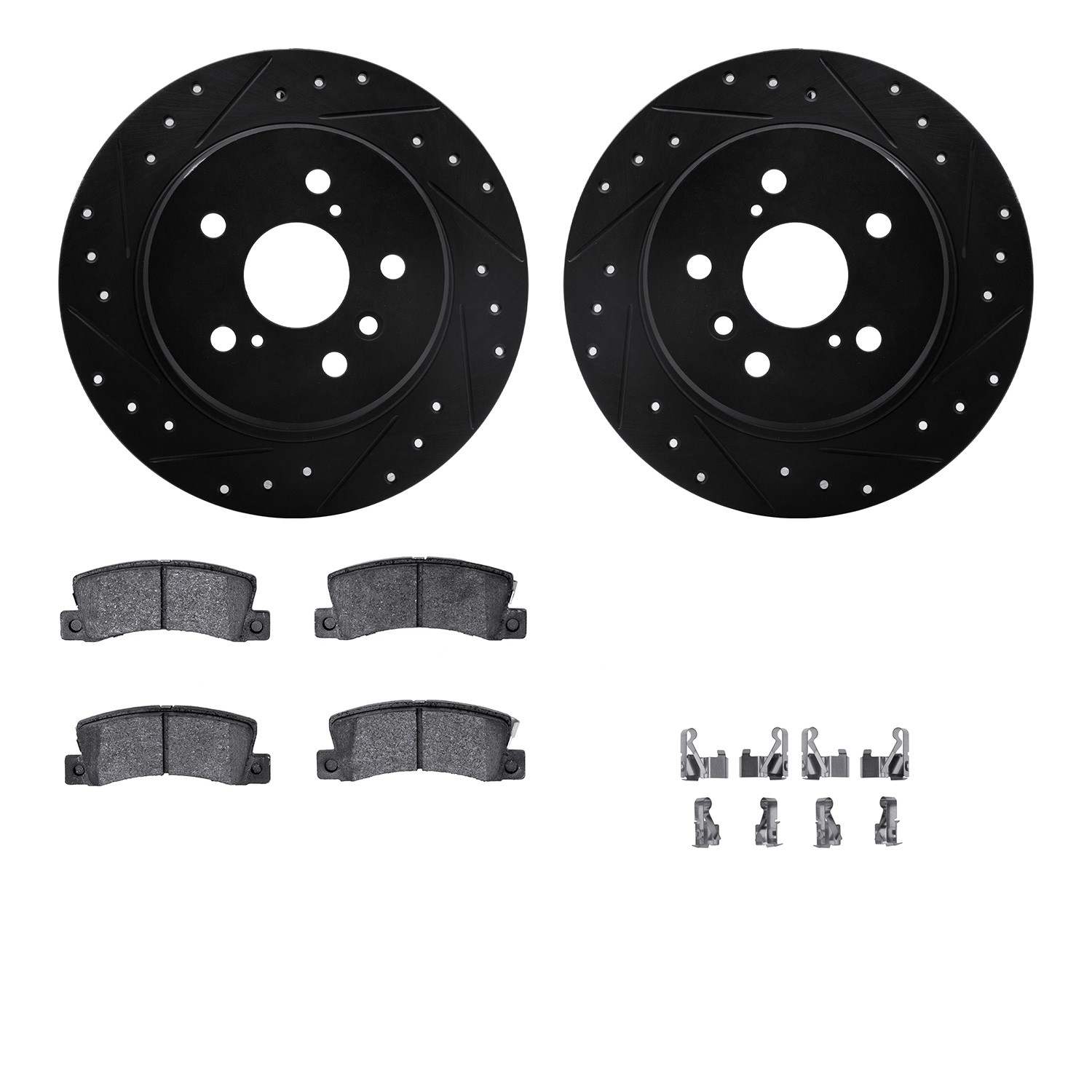 Dynamic Friction Company Disc Brake Kit 8512-76063