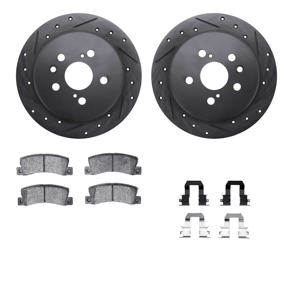 Dynamic Friction Company Disc Brake Kit 8512-76069