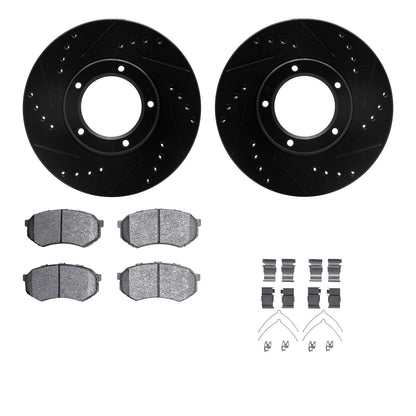 Dynamic Friction Company Disc Brake Kit 8512-76072