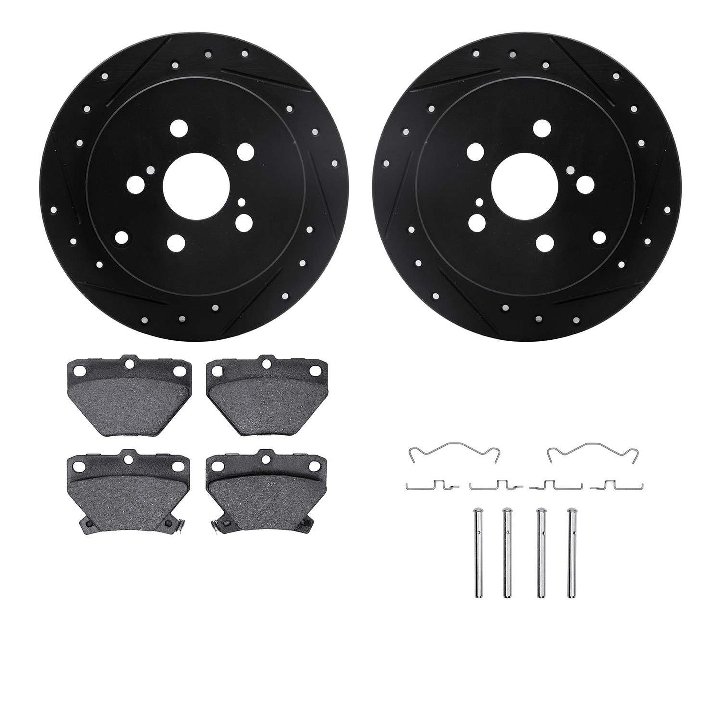 Dynamic Friction Company Disc Brake Kit 8512-76084
