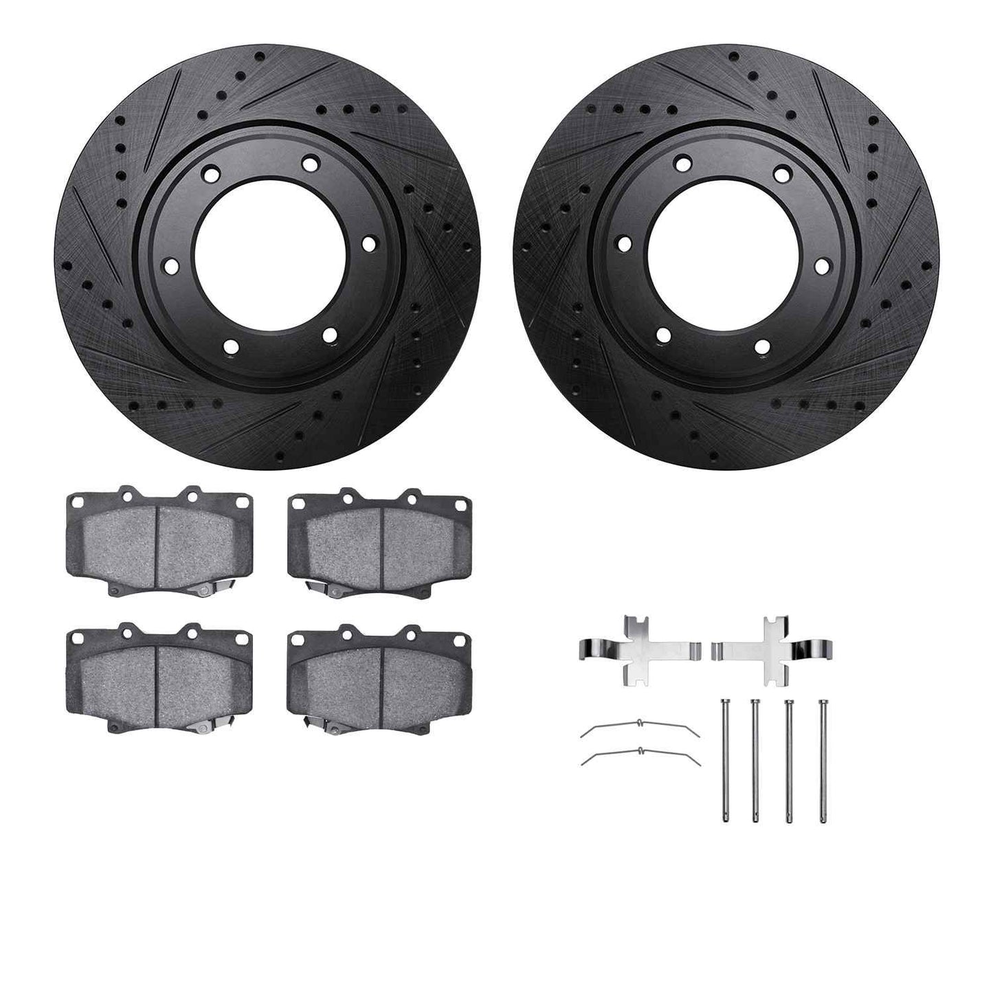 Dynamic Friction Company Disc Brake Kit 8512-76087