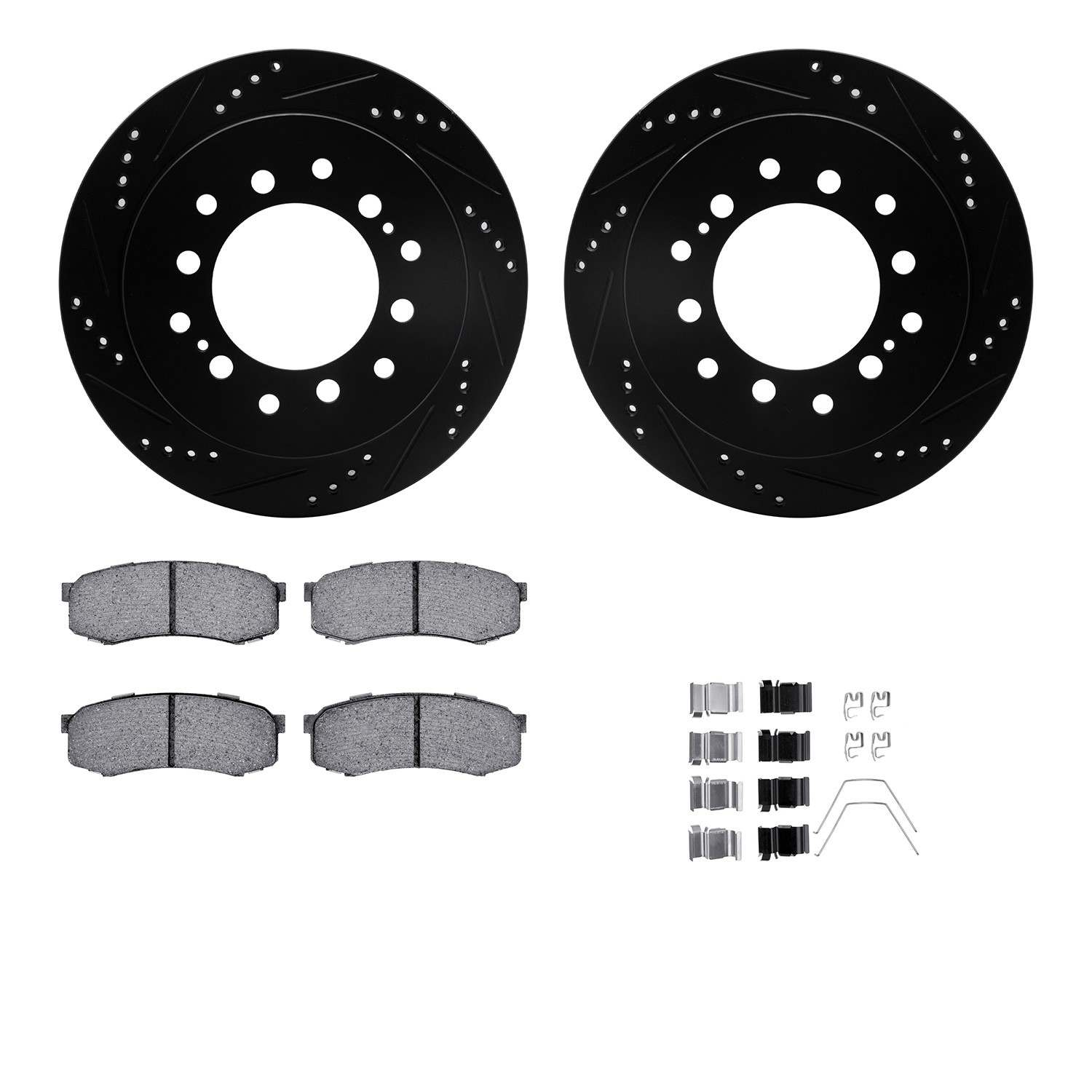 Dynamic Friction Company Disc Brake Kit 8512-76099