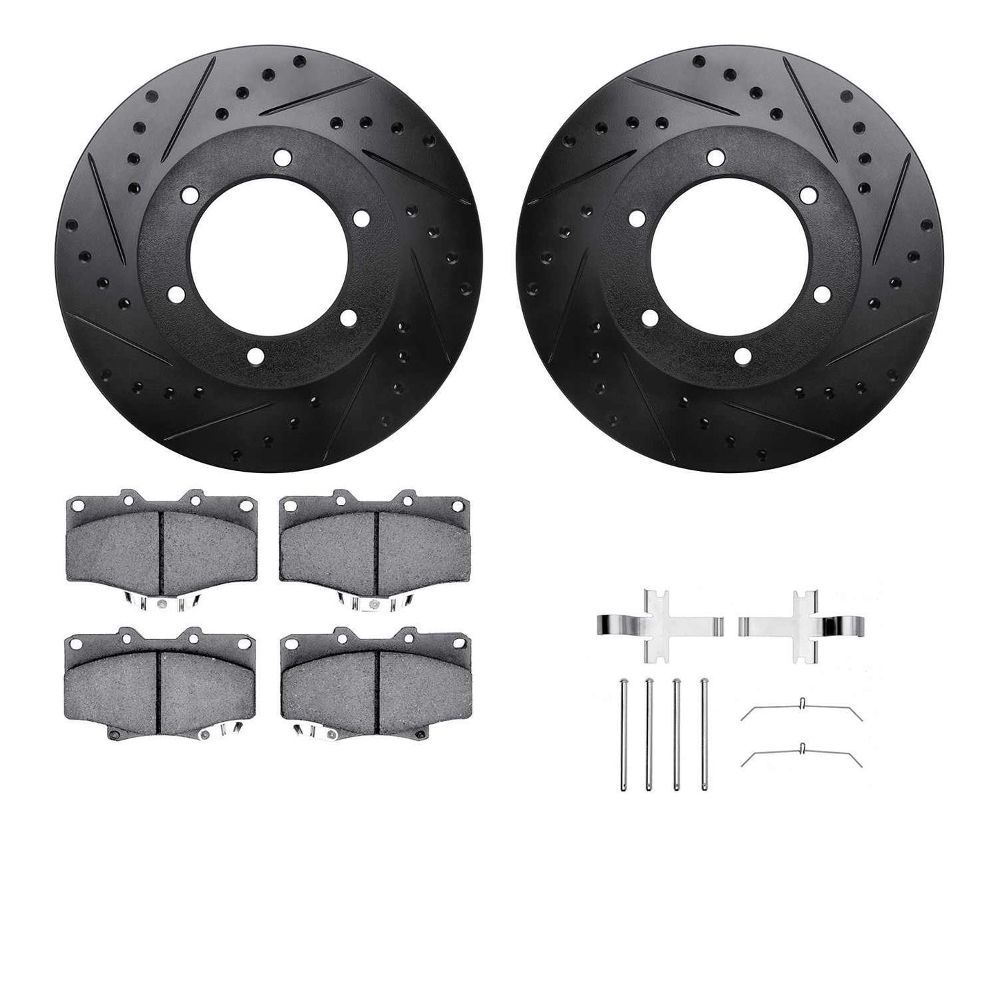 Dynamic Friction Company Disc Brake Kit 8512-76102
