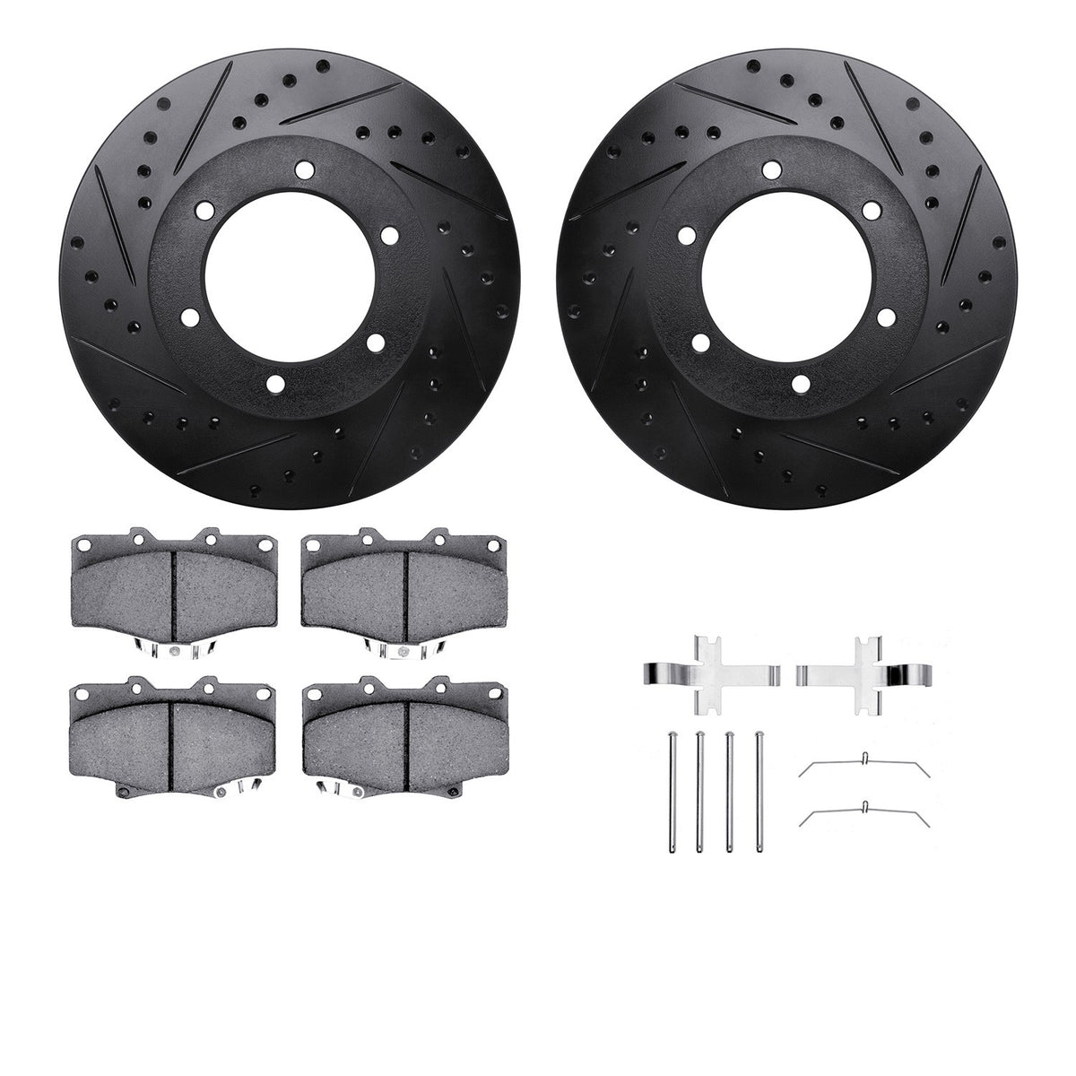 Dynamic Friction Company Disc Brake Kit 8512-76102