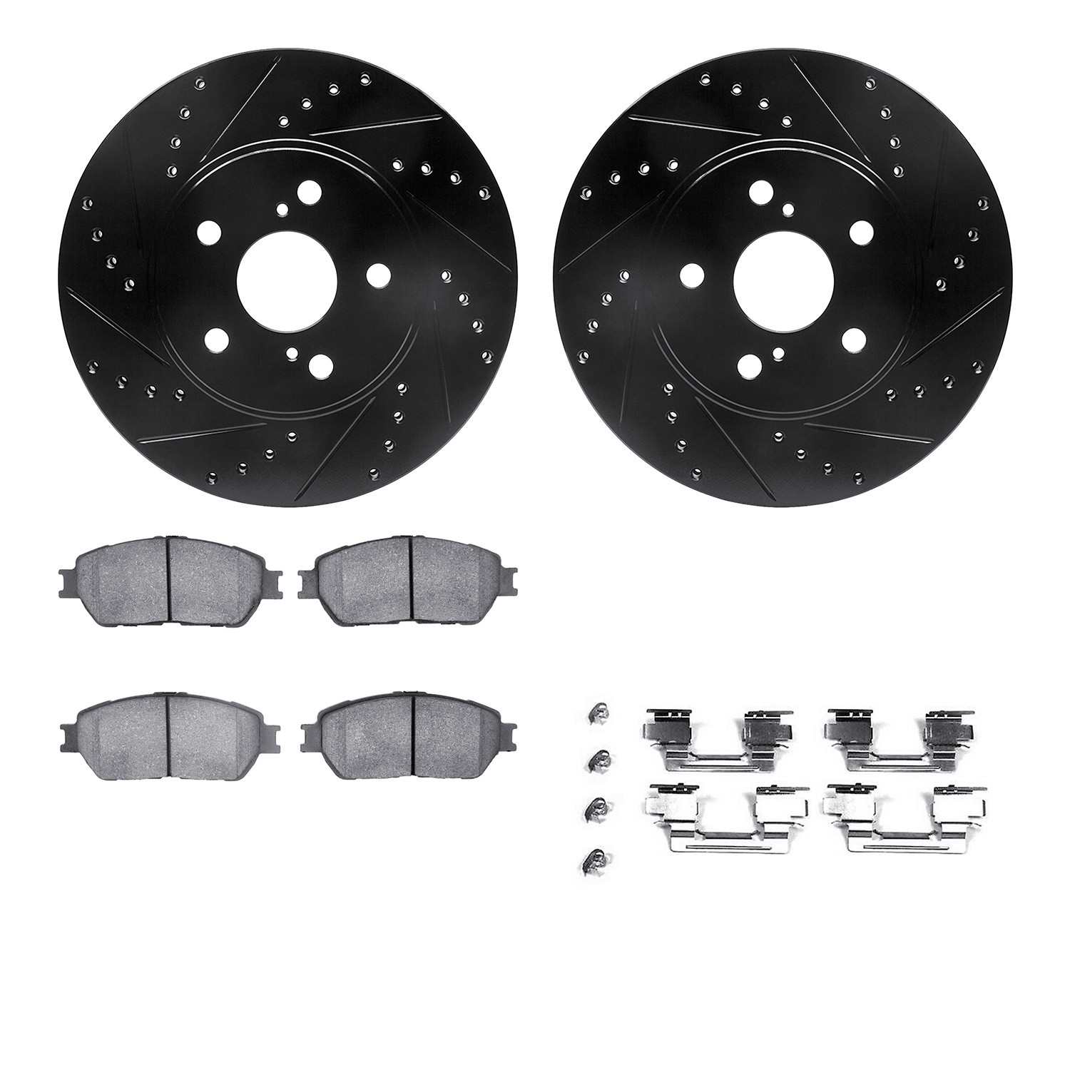 Dynamic Friction Company Disc Brake Kit 8512-76107