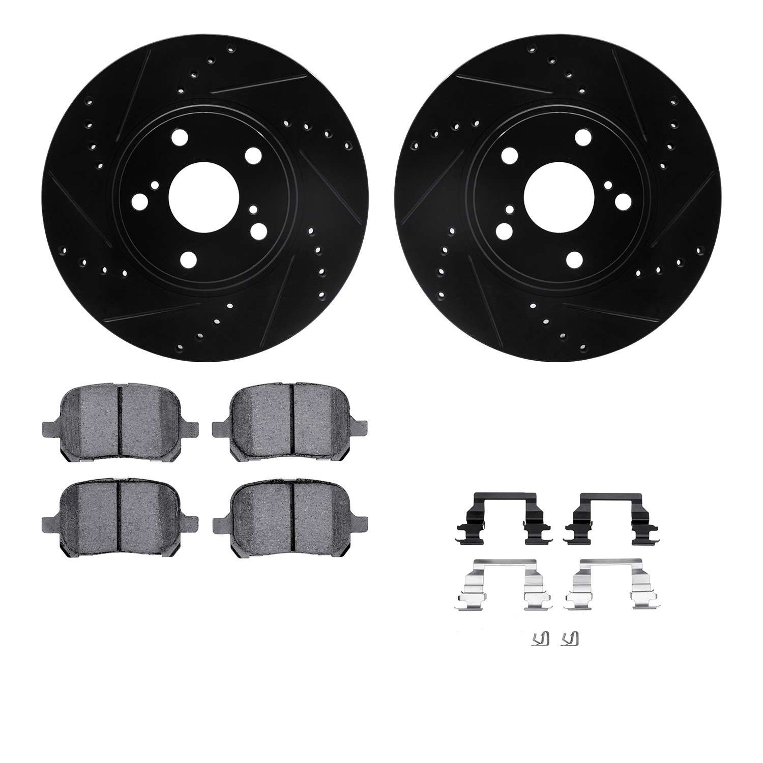 Dynamic Friction Company Disc Brake Kit 8512-76113