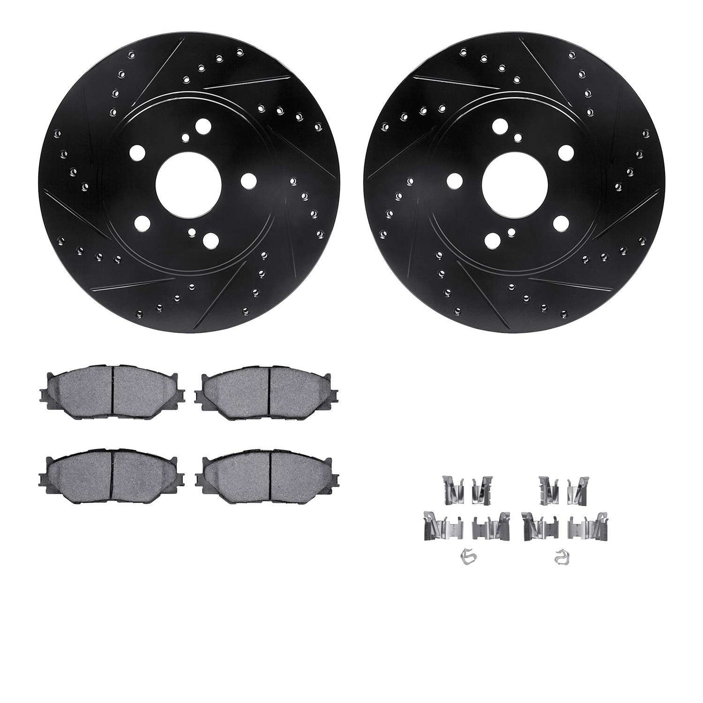 Dynamic Friction Company Disc Brake Kit 8512-76114