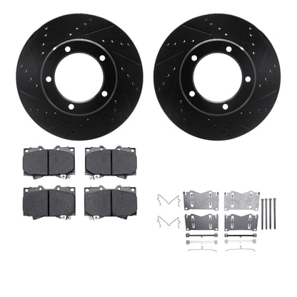 Dynamic Friction Company Disc Brake Kit 8512-76115
